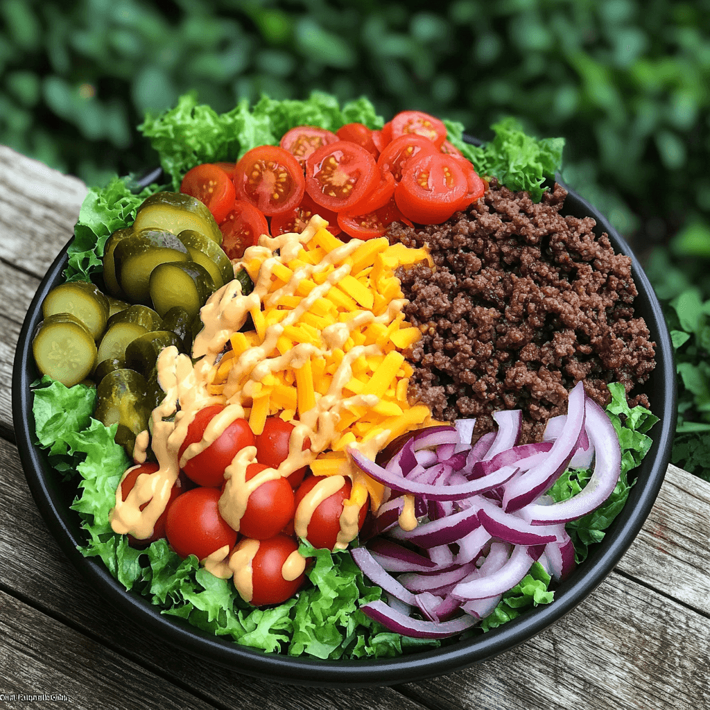 Burger Bowl Recipe: A Simple, Healthy, Low-Carb Meal 5 Burger Bowl Recipe