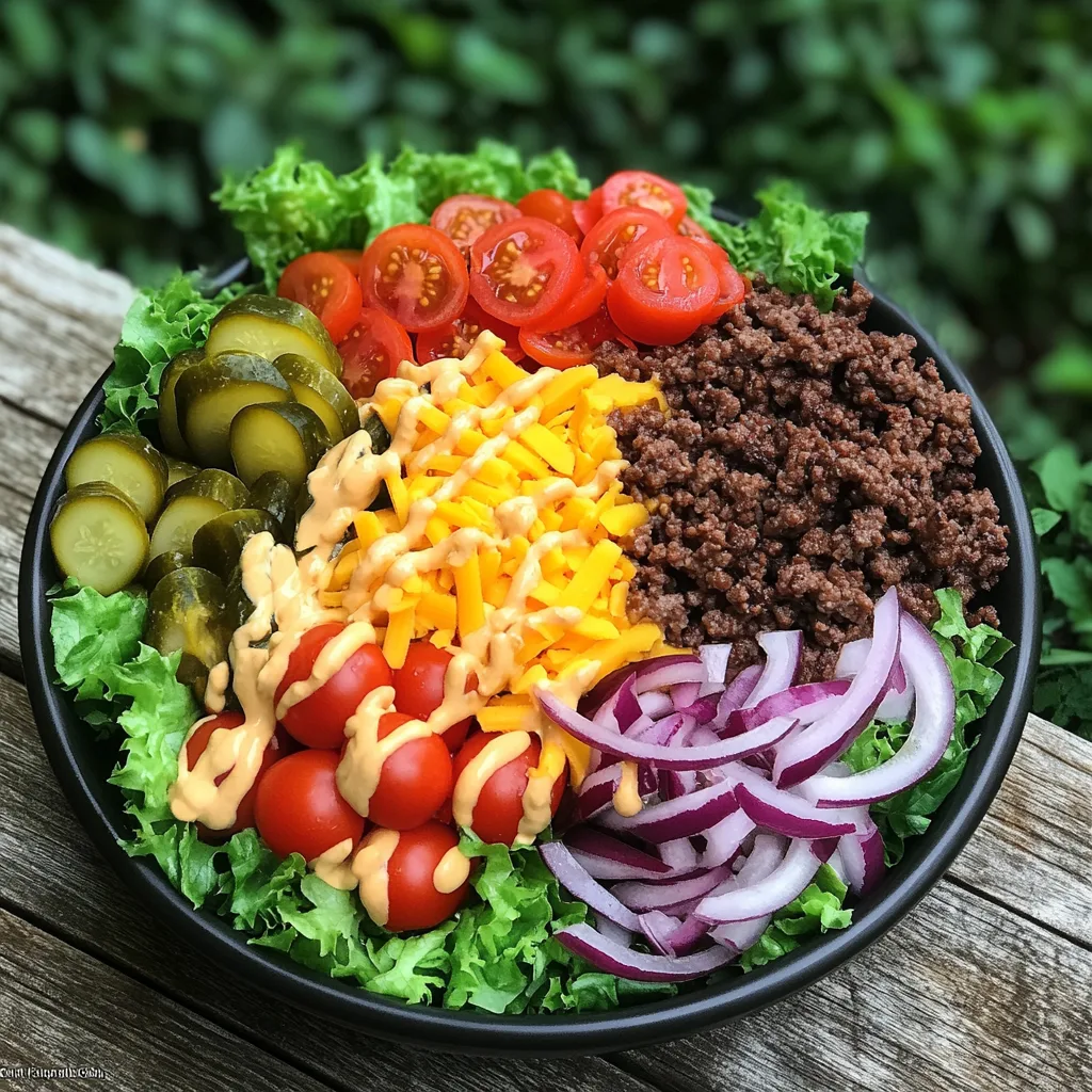 Burger Bowl Recipe