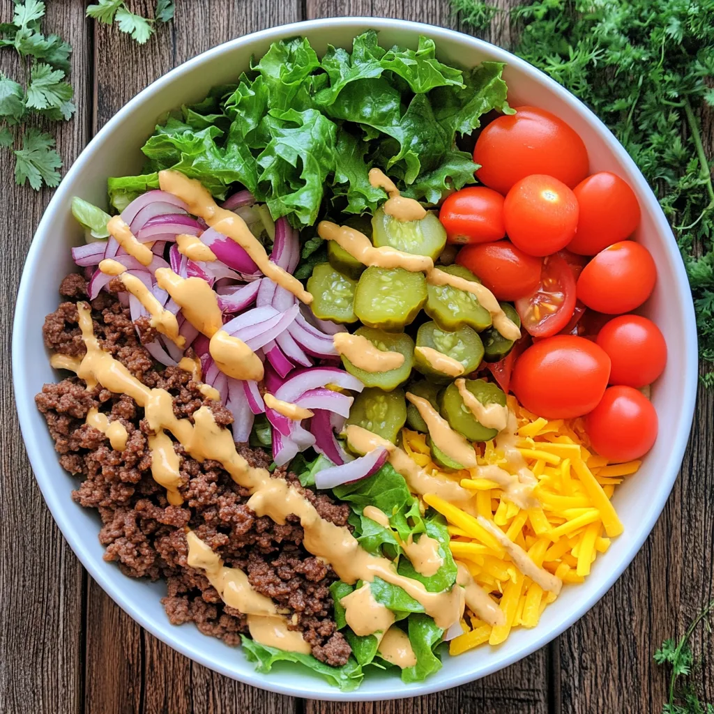 Burger Bowl Recipe