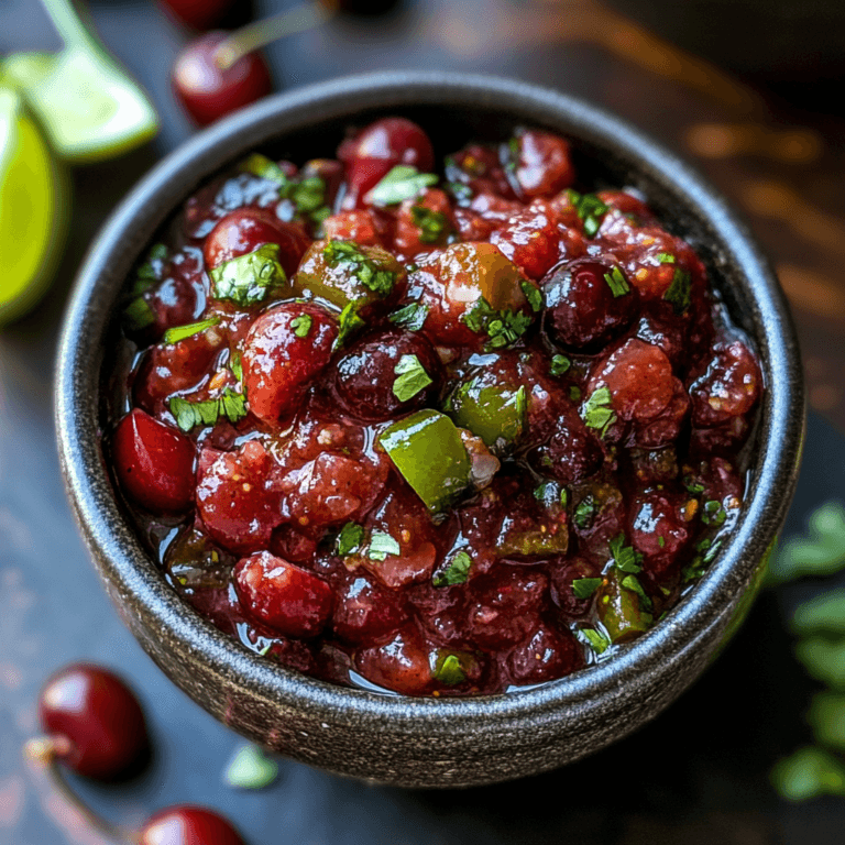 Cherry Salsa Recipe: A Fresh Twist on Traditional Salsa 9 Cherry Salsa