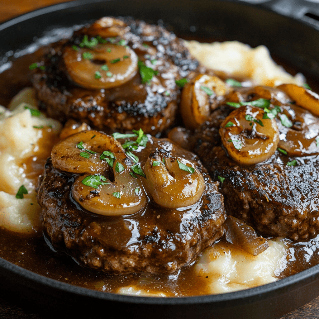 Best Salisbury Steak Recipe With Ground Chicken 1 Salisbury Steak Recipe