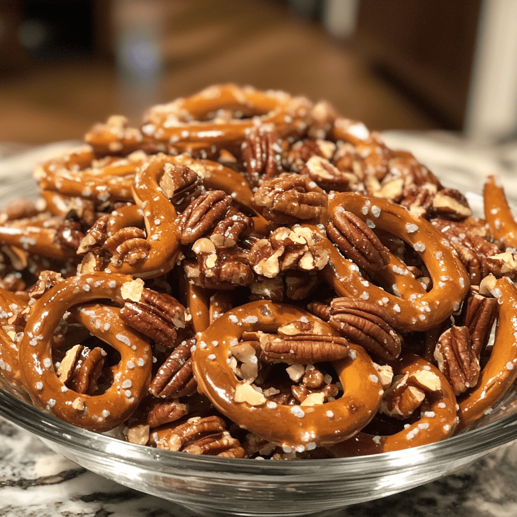 Delicious Pretzel Rolo Pecan Recipe 1 Pretzel Rolo Pecan Recipe