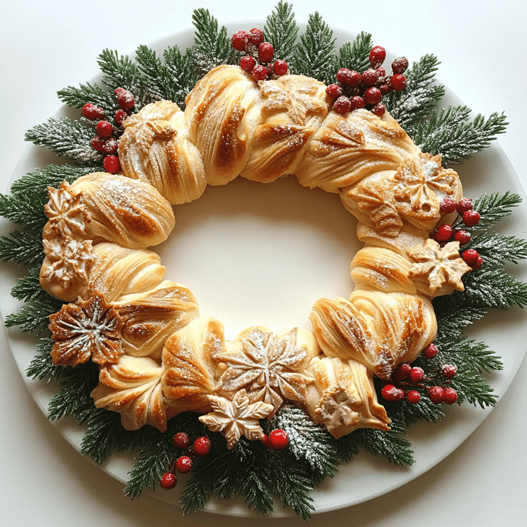 Festive Crescent Wreath Recipes for Christmas 1 Crescent Wreath