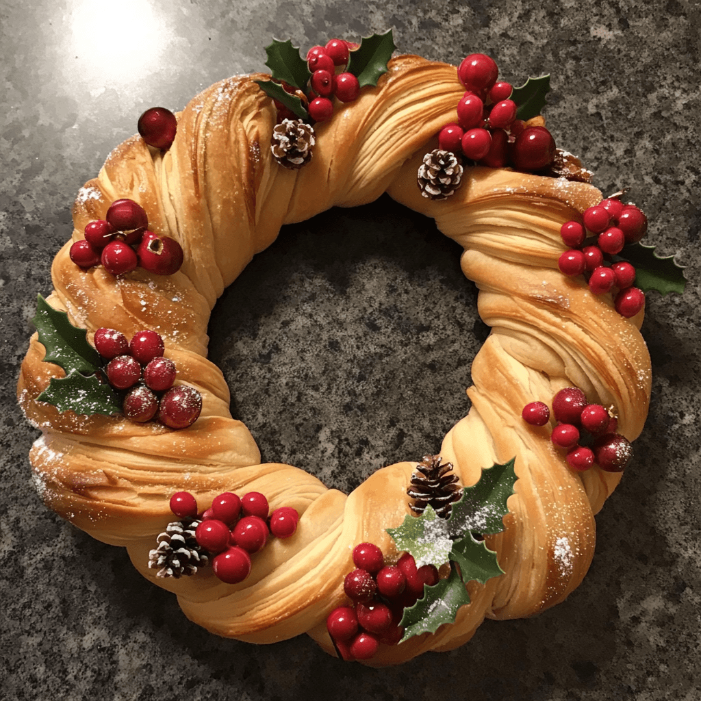 Festive Crescent Wreath Recipes for Christmas 3 Crescent Wreath