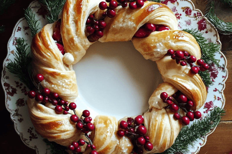 Festive Crescent Wreath Recipes for Christmas 4 Festive Crescent Wreath Ideas for Christmas Recipes