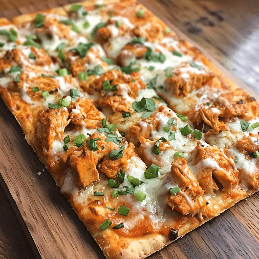 Buffalo Chicken Flatbread Pizza – Bold & Tasty 1 Buffalo Chicken Flatbread Pizza