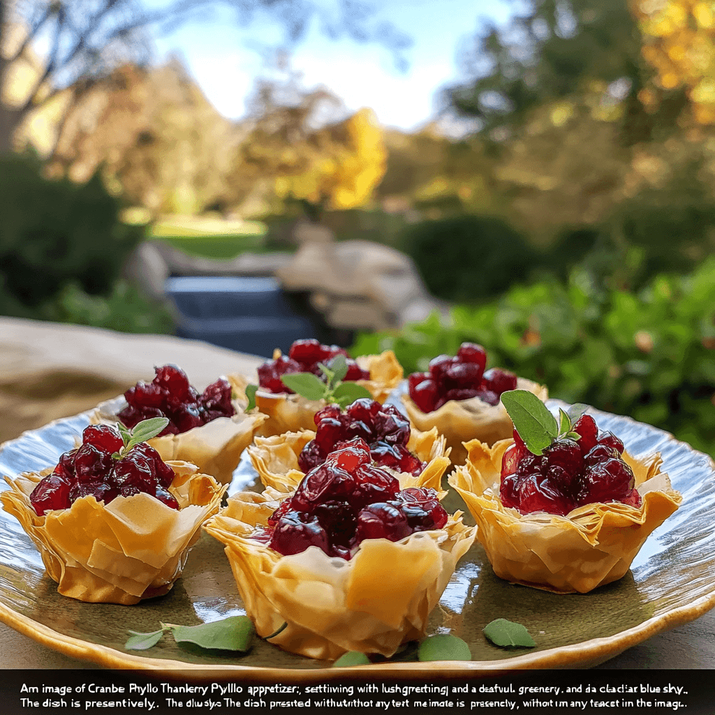 Cranberry Phyllo Cups: A Delicious Thanksgiving Appetizer 4 u6589661274 An image of Cranberry Phyllo Cups as a Thanksgivi c8812334 d055 4b8d a6a3 184d472cc69a 1