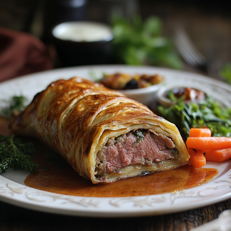 Beef Wellington Crepe