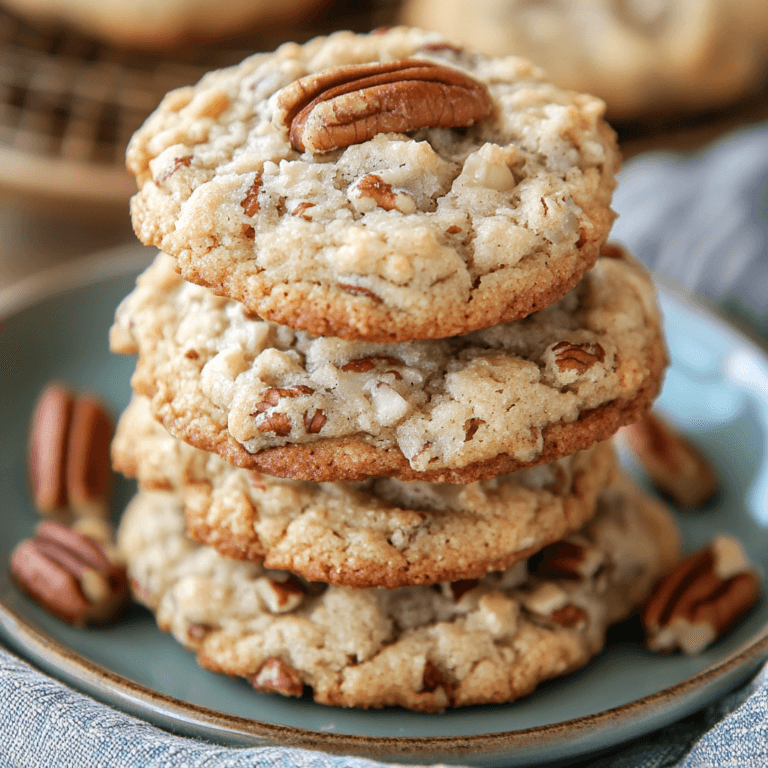 Easy Coconut Pecan Cookie Recipe 1 Coconut Pecan