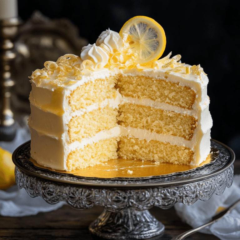 Elegant Lemon Cake Inspired by Gatsby 9 Elegant Lemon Cakes Inspired by Gatsby
