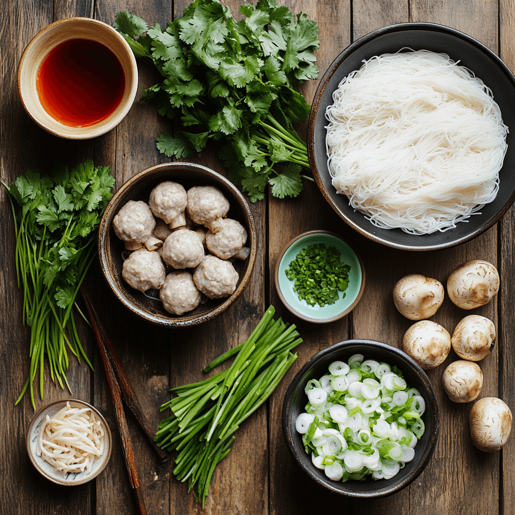 Bun Moc Recipe: How to Make This Flavorful Vietnamese Pork Soup 5 Bun Moc Recipe