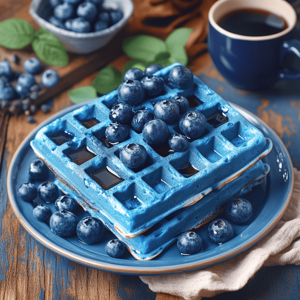 Delicious Blue Waffles Recipe for a Vibrant Start to Your Day 2 blue waffles recipe