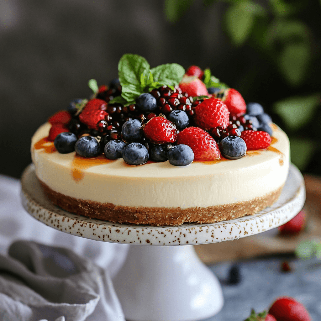No Bake Cheesecake Recipe 