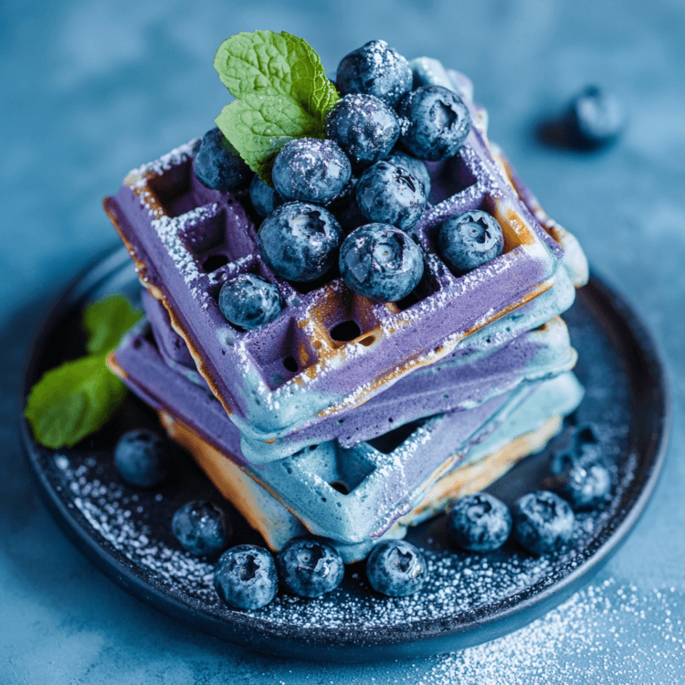 Delicious Blue Waffles Recipe For A Vibrant Start To Your Day