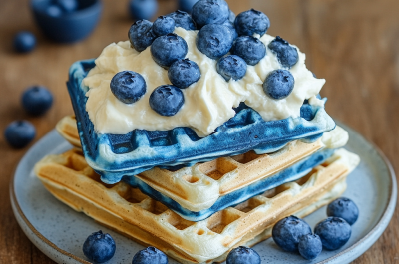 Delicious Blue Waffles Recipe to Try at Home