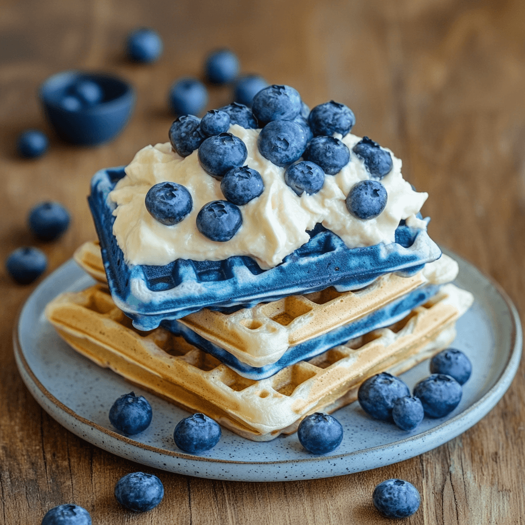 Delicious Blue Waffles Recipe For A Vibrant Start To Your Day