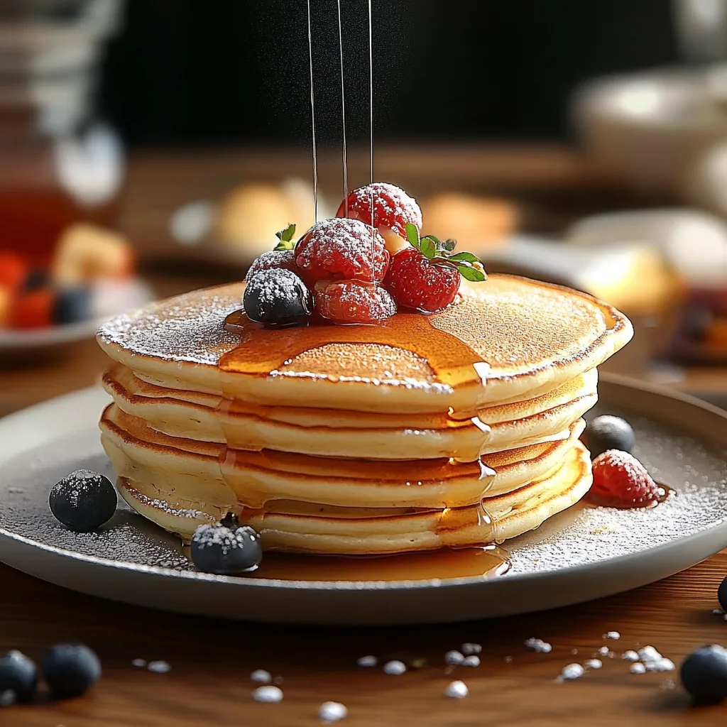 Fluffy & Delicious Pancakes 2 Delicious Pancakes