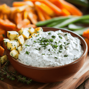 Easy Ranch Dip Recipe - Creamy and Delicious - Delish Dish