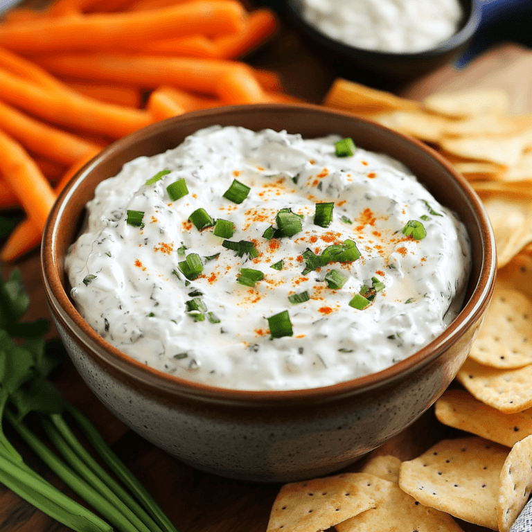 Easy Ranch Dip Recipe - Creamy and Delicious 5 ranch dip recipe