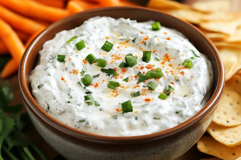 Easy Ranch Dip Recipe - Creamy and Delicious