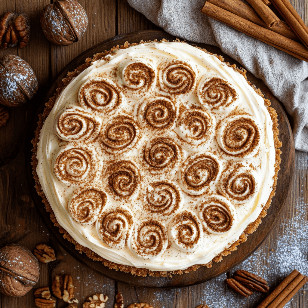 How to Make Cinnamon Roll Cheesecake at Home 2 Cinnamon Roll Cheesecake