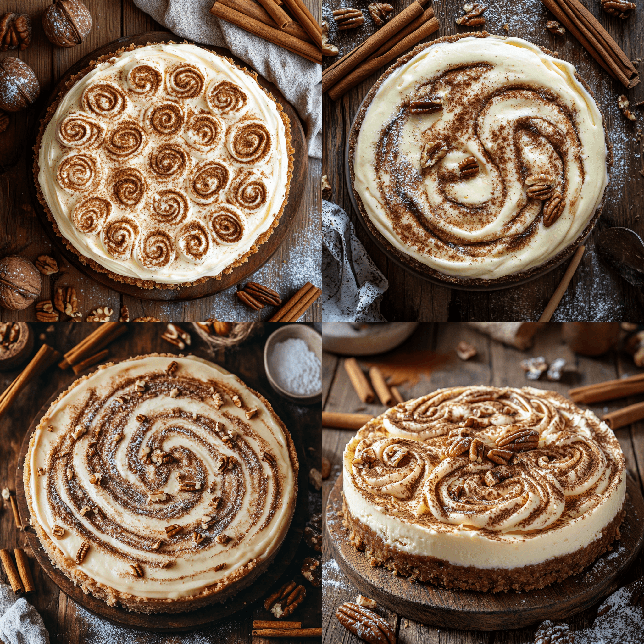 Cinnamon Roll Cheesecake