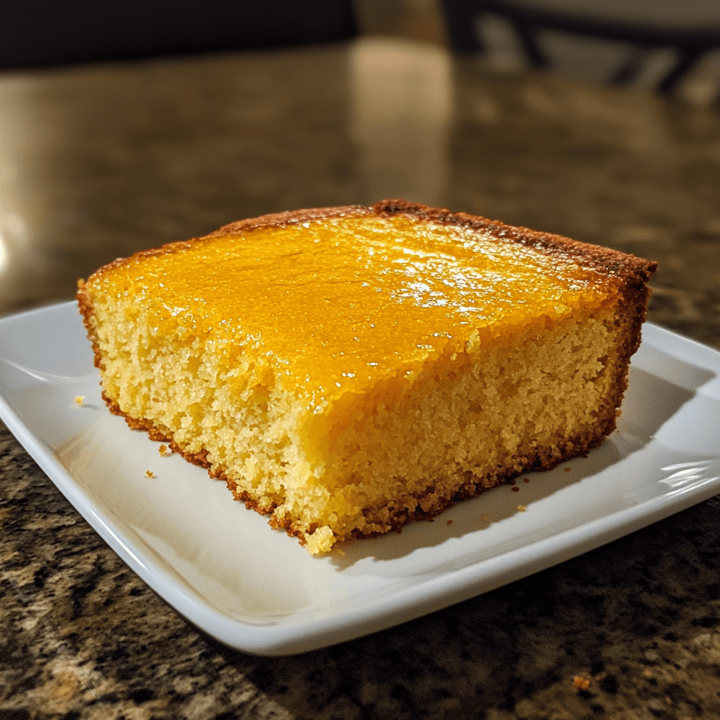 Simple Sweet Cornbread Cake Recipe for Dessert 5 Sweet Cornbread Cake Recipe