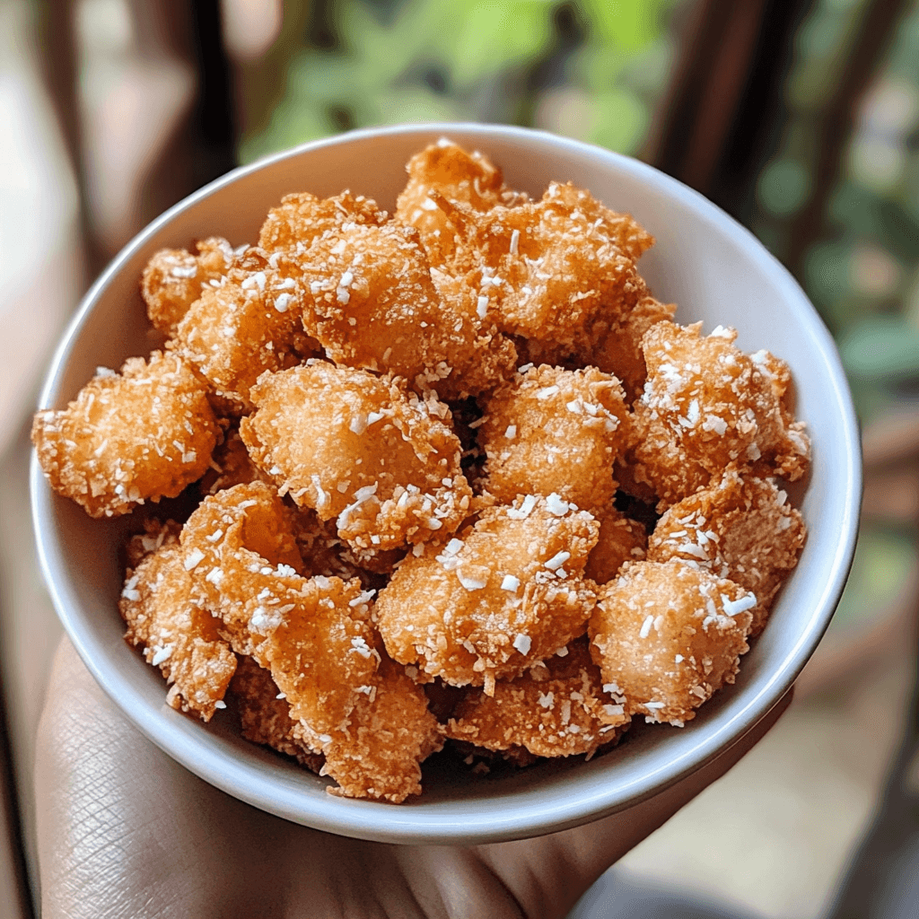 Coconut Clusters recipe: Sweet & Crunchy Bites 3 coconut clusters