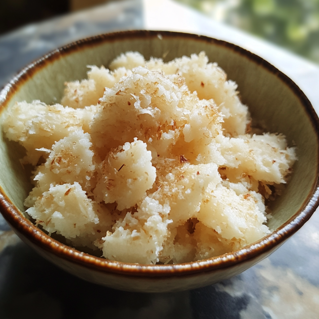 Easy Cassava Pichi Pichi Recipe 3 Cassava Pichi Pichi