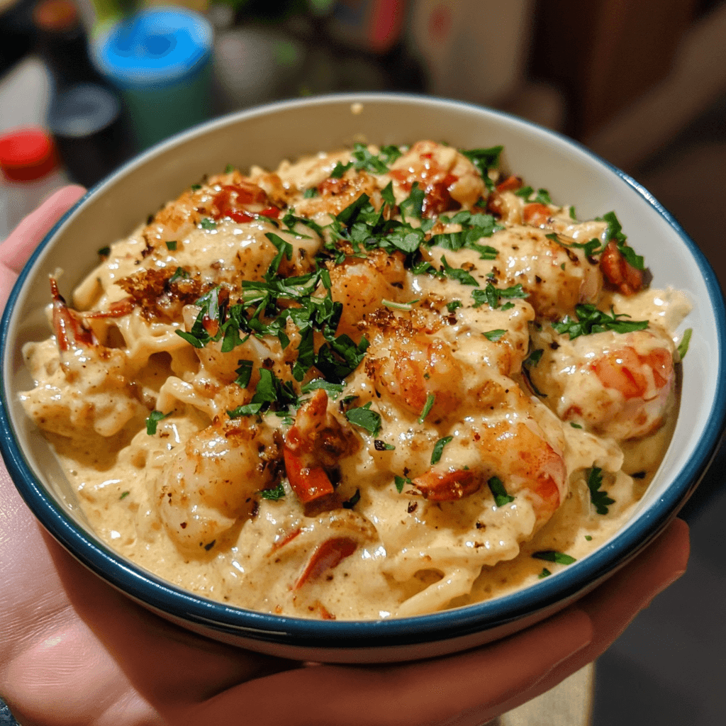 Creamy Crawfish Alfredo: A Southern Delight 1 Crawfish Alfredo