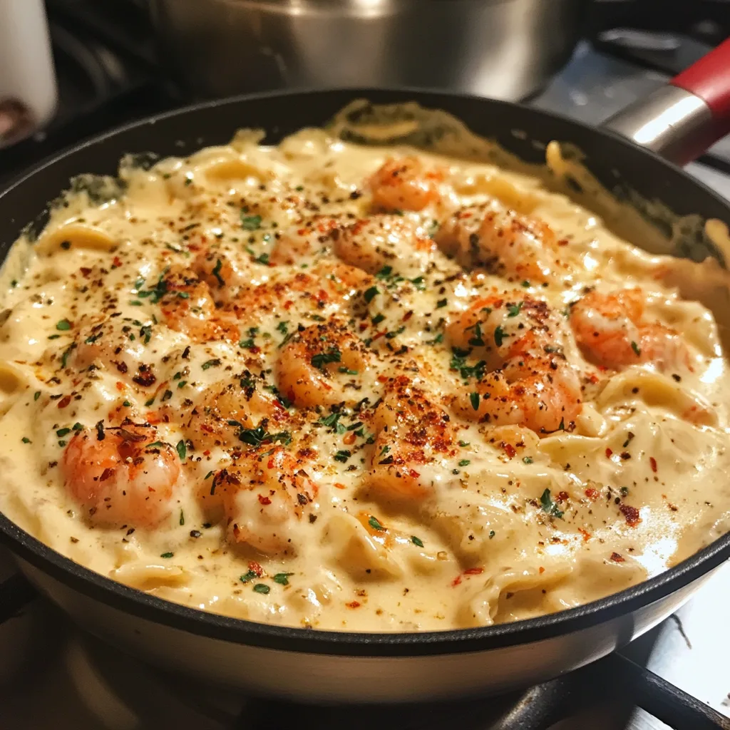 Crawfish Alfredo