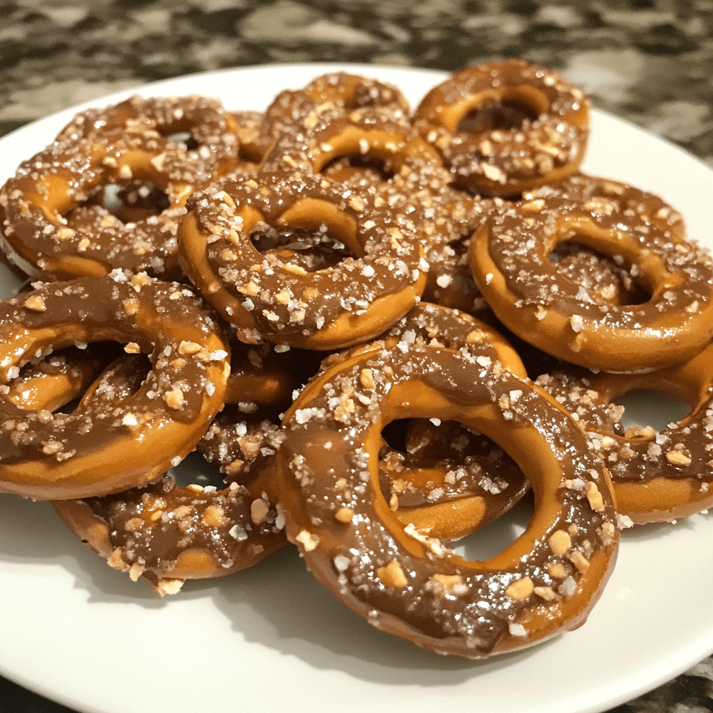 Easy Butter Toffee Pretzels Recipe 5 Homemade Butter Toffee Pretzel