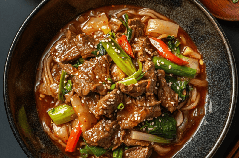 Nui Xao Bo recipe – Vietnamese Stir-Fried Beef Pasta 6 Nui Xao Bo recipe – Vietnamese Stir-Fried Beef Pasta