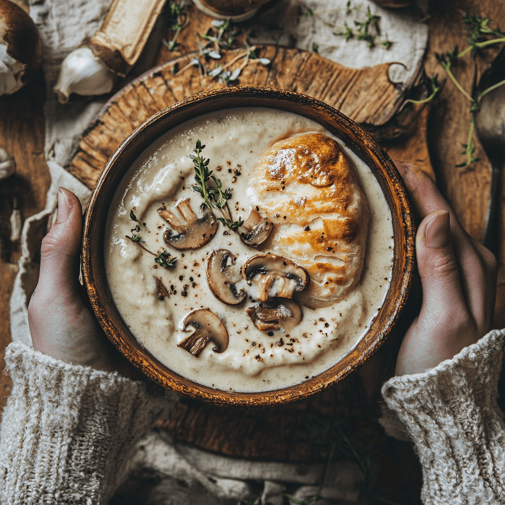 Easy La Madeleine Cream of Mushroom Soup Recipe 5 La Madeleine Cream of Mushroom Soup