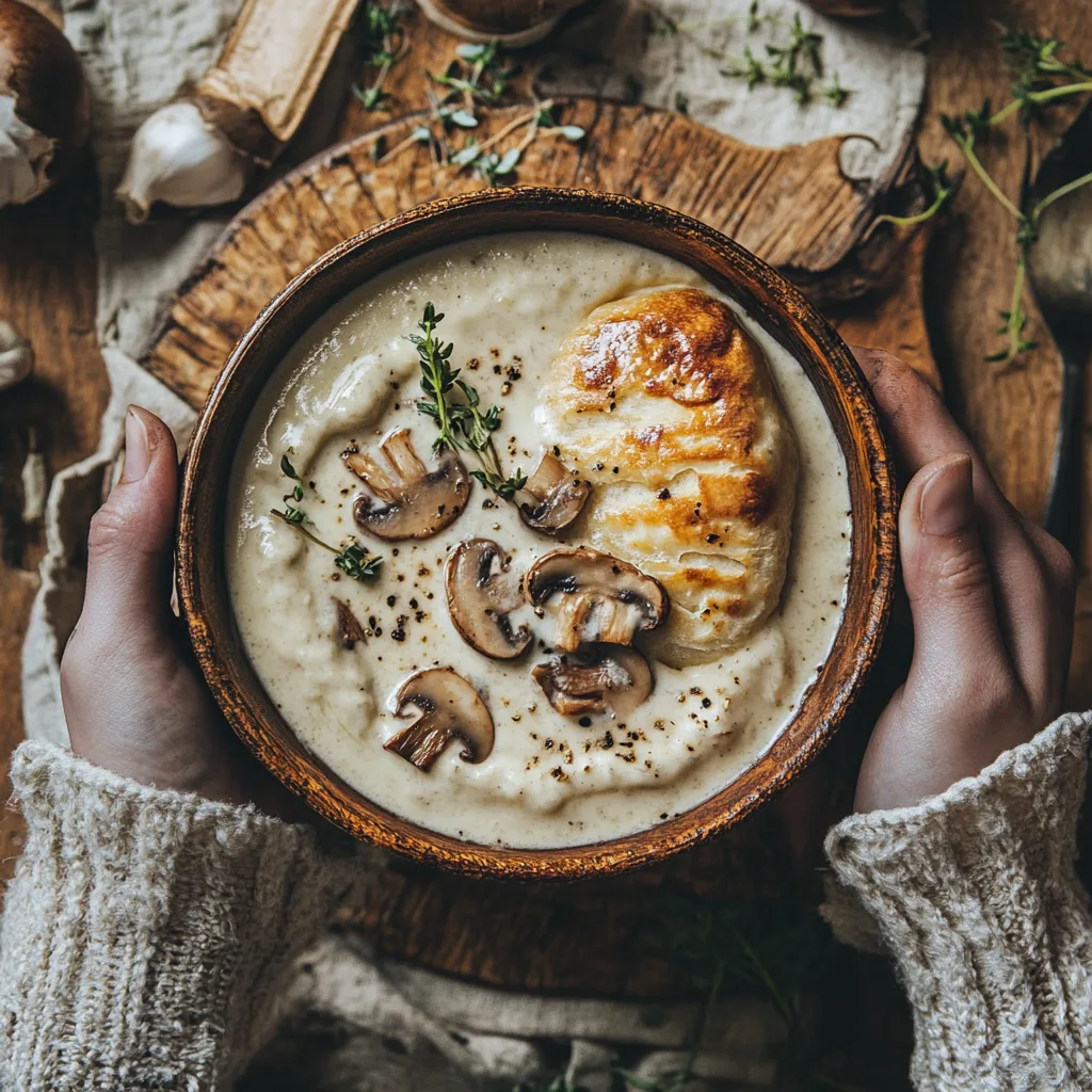 Easy La Madeleine Cream of Mushroom Soup Recipe 5 La Madeleine Cream of Mushroom Soup