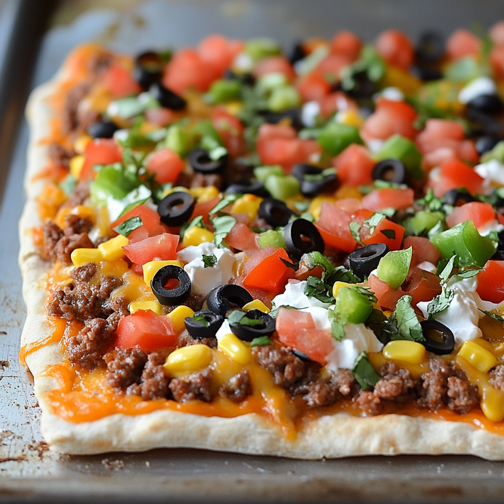 Taco Pizza Recipe