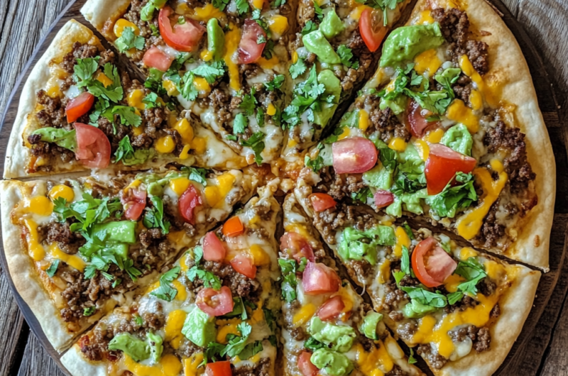 Happy Joe's Taco Pizza Recipe