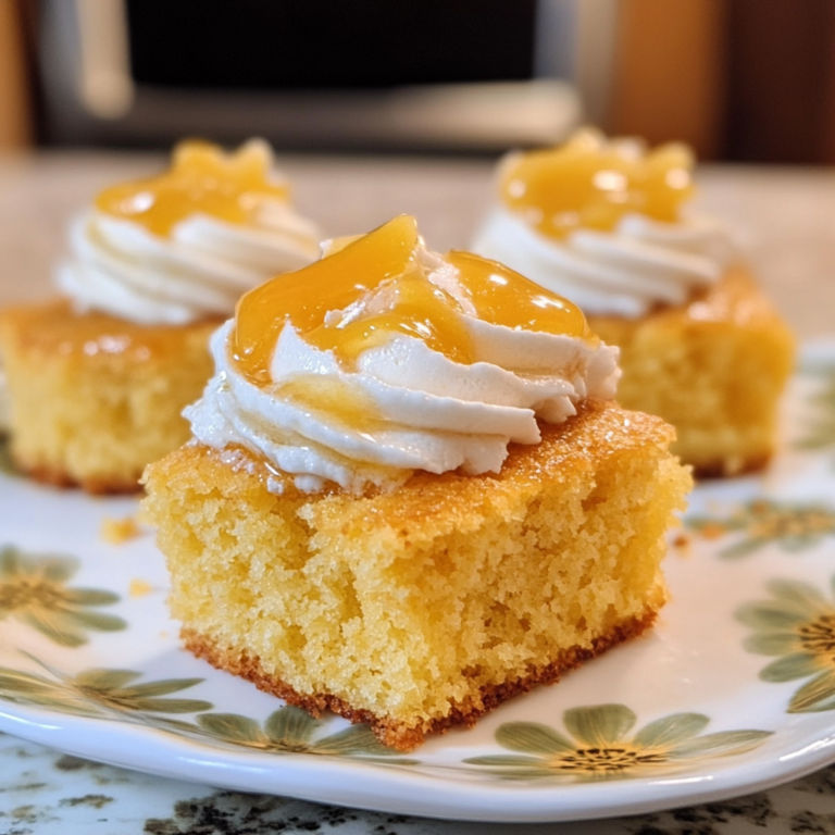 Sweet Cornbread Cake Recipe