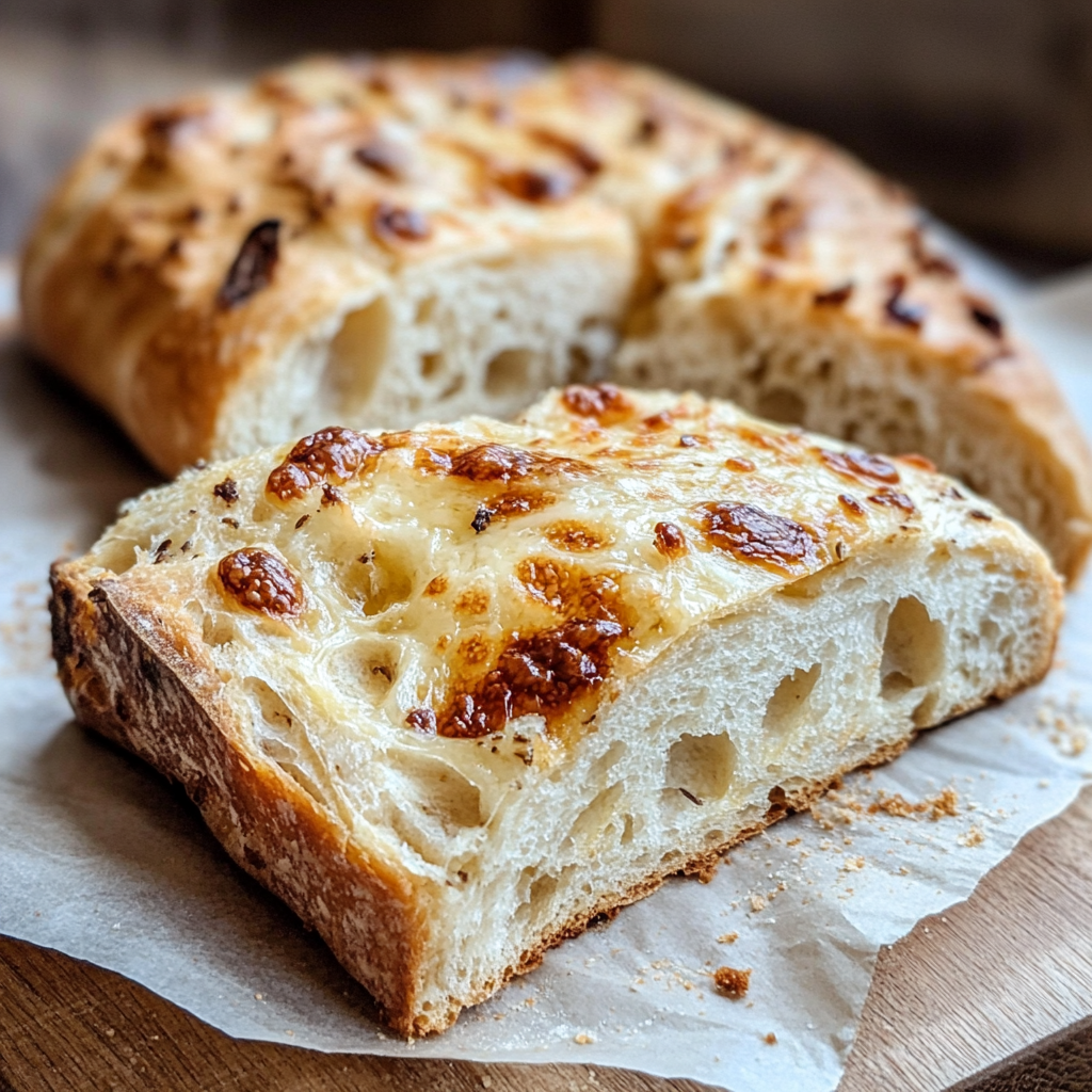 Asiago Sourdough Bread