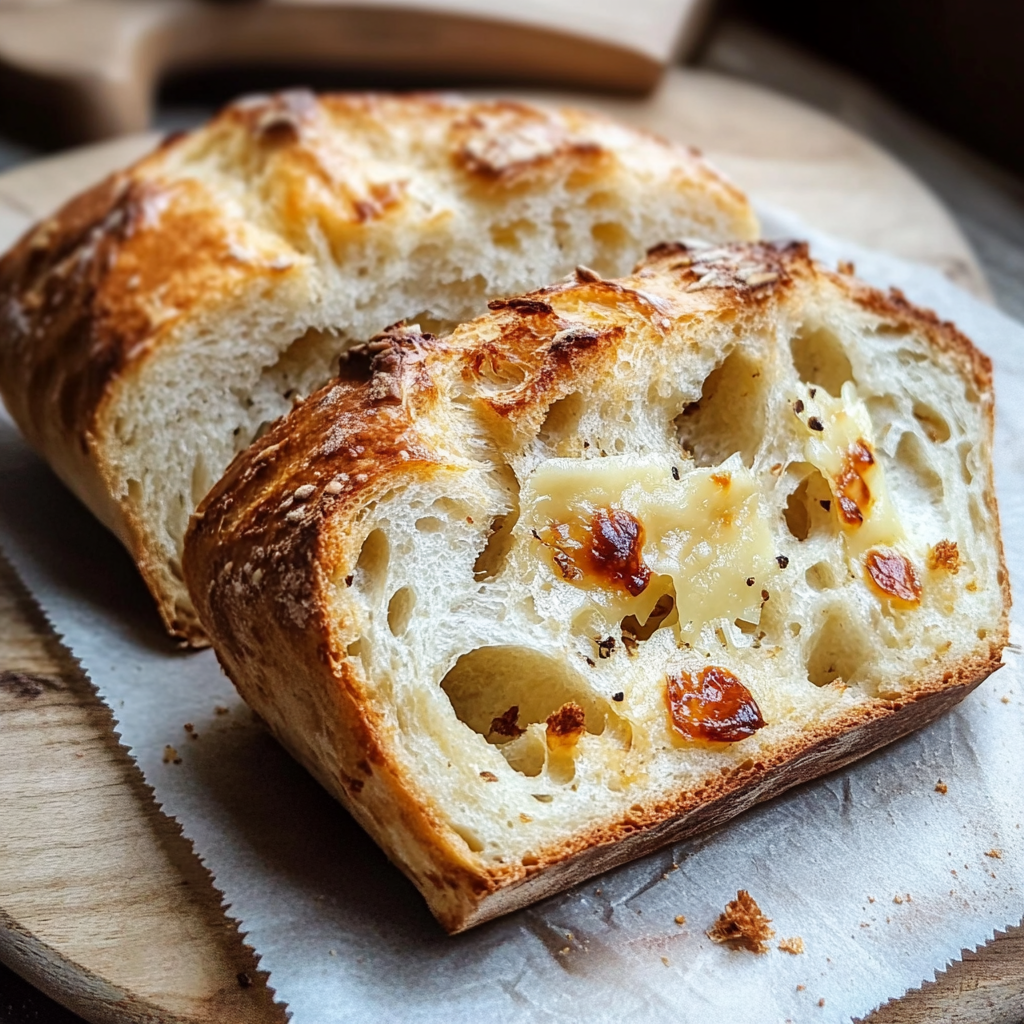 Asiago Sourdough Bread