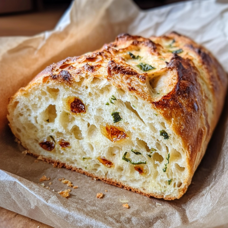 Asiago Sourdough Bread