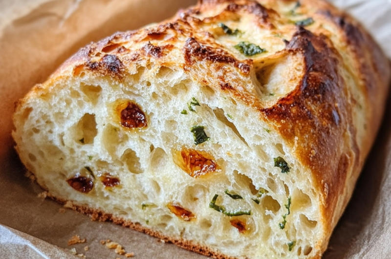 Asiago Sourdough Bread: Cheesy Comfort!