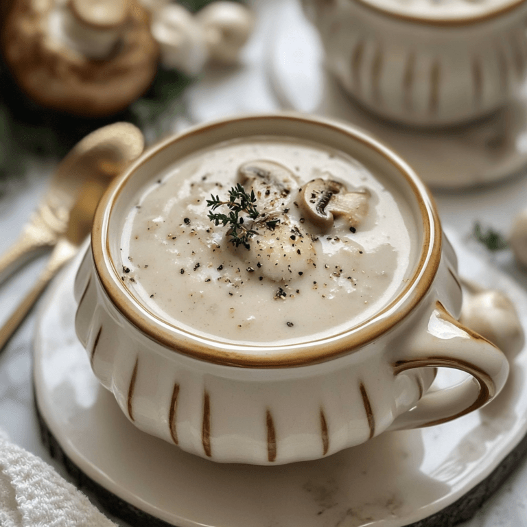 Easy La Madeleine Cream of Mushroom Soup Recipe 7 La Madeleine Cream of Mushroom Soup