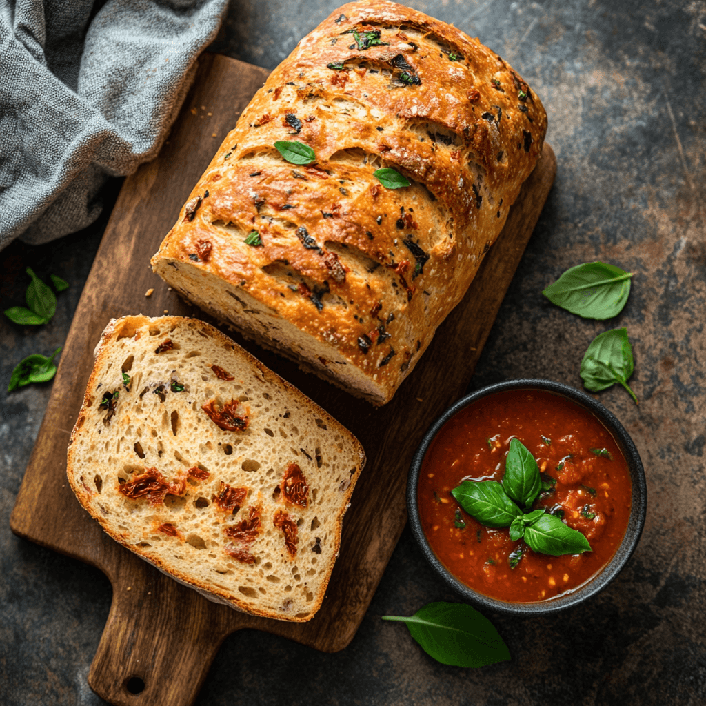 Panera Bread Tomato Basil Bread Recipe: 3 Easy Steps 6 panera bread tomato basil bread recipe