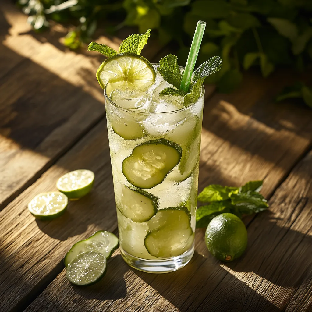 Cucumber Lime Drink Cucumber Lime Drink