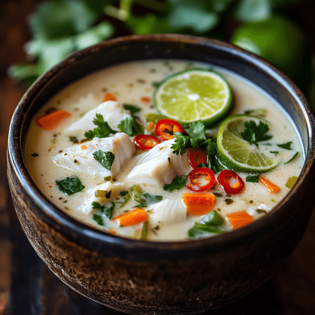 Easy Coconut Lime Fish Soup Recipe – Healthy & Flavorful Soup 1 Coconut Lime Fish Soup Recipe