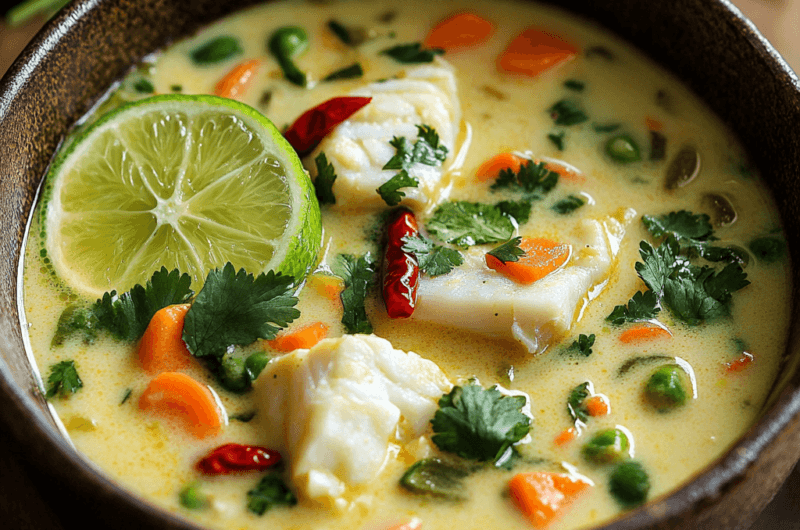 Easy Coconut Lime Fish Soup Recipe – Healthy & Flavorful Soup 7 Easy Coconut Lime Fish Soup Recipe – Healthy & Flavorful Soup