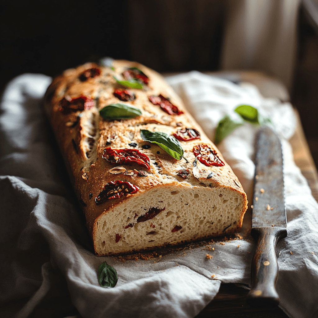 Panera Bread Tomato Basil Bread Recipe: 3 Easy Steps 5 tomato and basil bread recipe