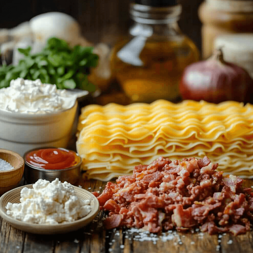 7 Delicious Variations of Bacon Cheeseburger Lasagna Recipe 4 Bacon Cheeseburger Lasagna