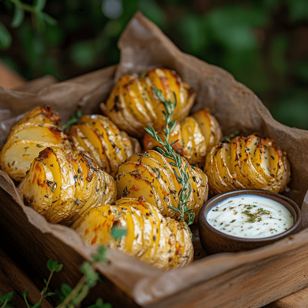 How to Make Crispy Accordion Potatoes Air Fryer 2 Accordion Potatoes Air Fryer